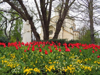Parque en flor de Liubliana 