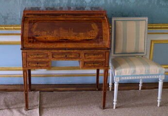 Desk for writing materials, business papers and letters, Italy, ser. XVIII century