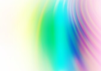 Light Multicolor, Rainbow vector glossy bokeh pattern.