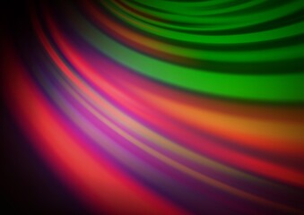 Dark Pink, Green vector blurred background.