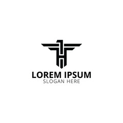 Creative, Modern and Unique T Letter Logo Design Vector Template