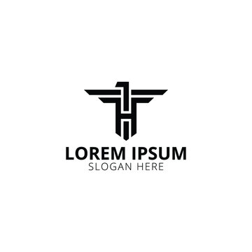 Creative, Modern and Unique T Letter Logo Design Vector Template