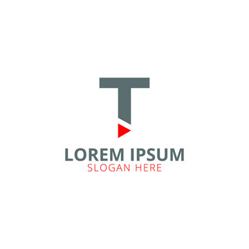 Creative, Modern and Unique T Letter Logo Design Vector Template