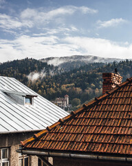 Old castel in the mountains