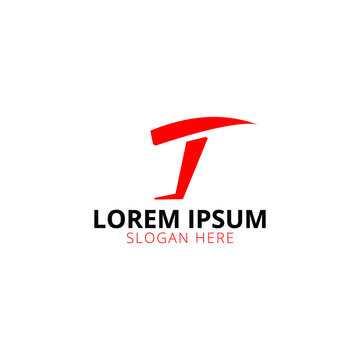 Creative, Modern and Unique T Letter Logo Design Vector Template