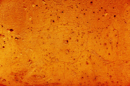 Orange texture concrete old  wall