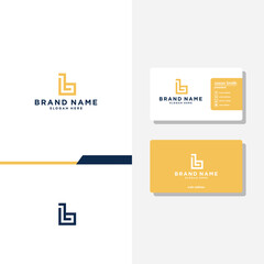 Letter D P B concept logo designs business card