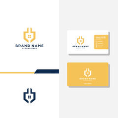 Fototapeta premium Home concept logo designs business card vector