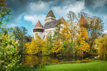 Castle Heidenreichstein in Autmun