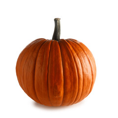One orange pumpkin