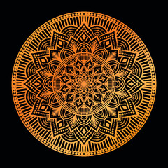 Luxury Mandala vector design template
