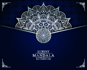 Luxury Mandala Background vector design template