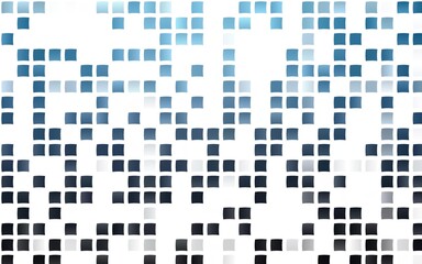 Light BLUE vector pattern in square style.