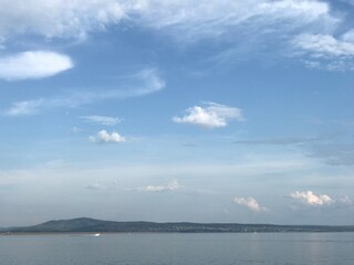 Obraz premium clouds over the sea