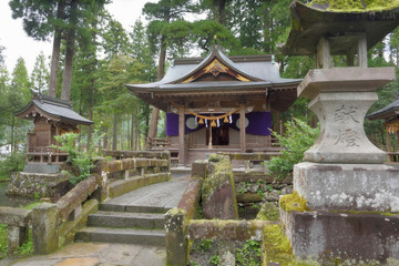 宇奈岐日女神社「拝殿」