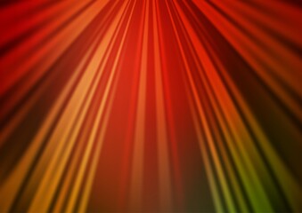 Dark Multicolor, Rainbow vector background with straight lines.
