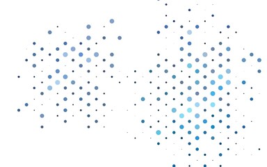 Light BLUE vector layout with circle shapes.