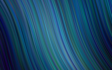 Dark BLUE vector template with bubble shapes.