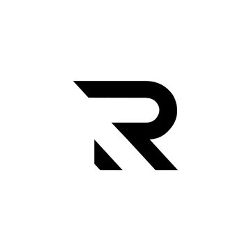 letter R logo icon 