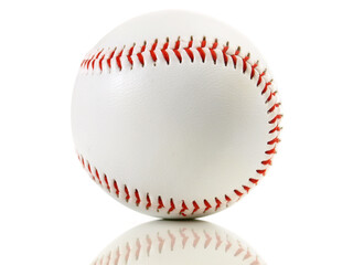 Isolated Baseball on white Background
