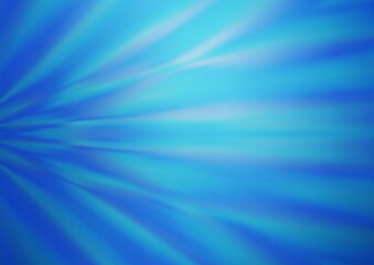 Obraz premium Light BLUE vector blurred and colored background.