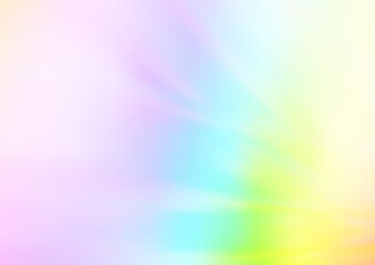 Obraz premium Light Multicolor, Rainbow vector blur pattern.