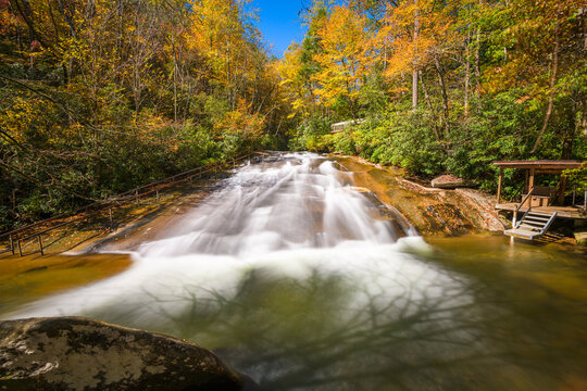 Sliding Rock Falls, Pisgah National Forest, NC, USA