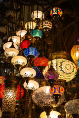 Traditional turkish lamps