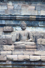 Borobudur temple in Indonesia