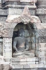 Borobudur temple in Indonesia