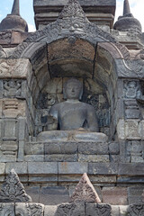 Borobudur temple in Indonesia