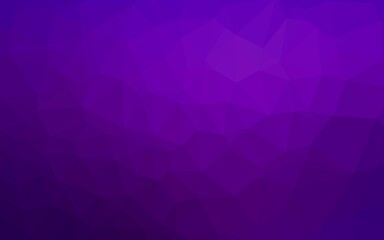 Light Purple vector blurry triangle template.