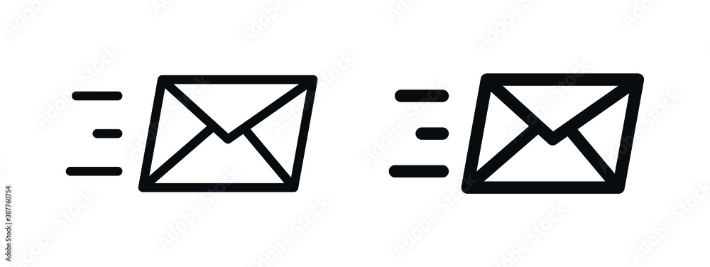 Poster send message icon for apps and websites