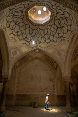 Fototapeta premium celling in the mosque in Iran Isfahan