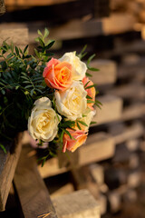 Wedding bridal bouquet