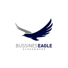 Eagle Logo Vector, Creative Eagle logo design template, Icon symbol