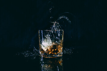 Whiskey on the rocks