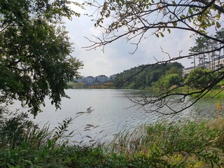 South Korea lake