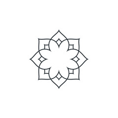 Water lily Lotus logo flower logo - beauty spa flower symbol wellness health meditation beauty luxury natural fitness yoga lifestyle treatment petals salon organic calming cosmetics