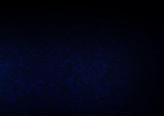 Dark BLUE vector backdrop with rectangles, squares.