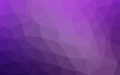 Light Purple vector blurry triangle texture.