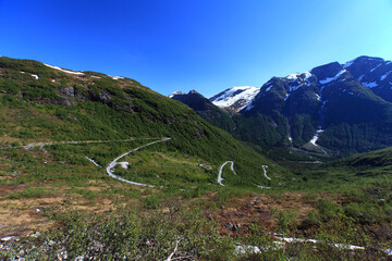 Norwegian Scenic Route Gaularfjellet, Norway