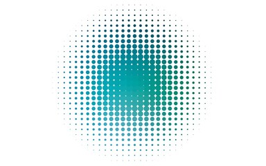 Light Blue, Green vector cover with spots.