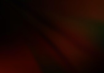 Dark Black vector blurred and colored background.