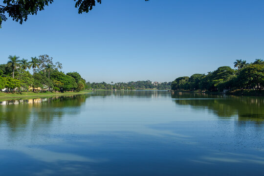 View Of Pampula Lagoon, In Belo Horizonte, Minas Gerais State, Brazil