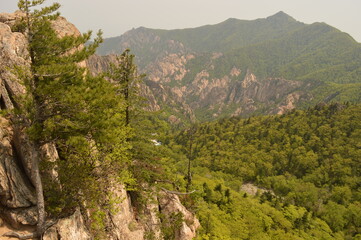 Climbing the Seoraksan Mountains in South Korea, Asia