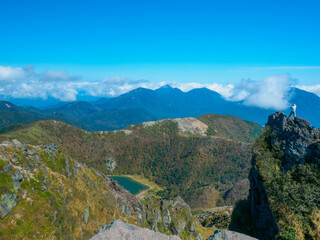 View from the top of mountain (Tochigi, Japan)