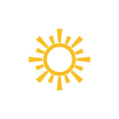 sun illustration logo
