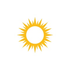 sun illustration logo