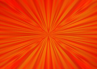 Obraz premium Light Orange vector blurred bright pattern.